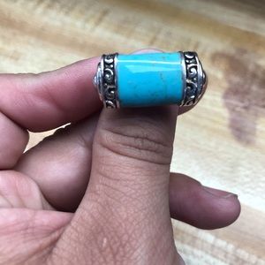 ‼️SOLD‼️Women’s Hammer Head Turquoise Ring size 6